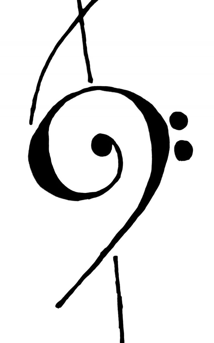 850x1360 Treble clef [] HD phone wallpaper