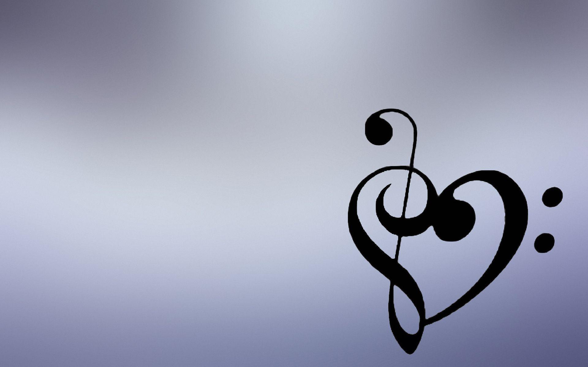 1920x1200 G Clef Wallpaper