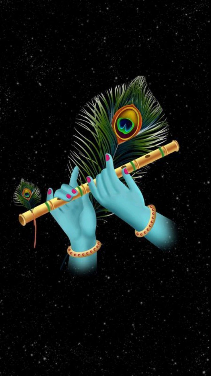 Krishna With Flute Wallpapers Top Free Krishna With Flute Backgrounds