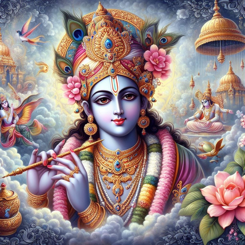 1024x1024 radhe krishna god, hindu lord radha