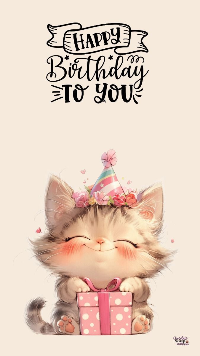 675x1200 Birthday Animals Phone Wallpaper