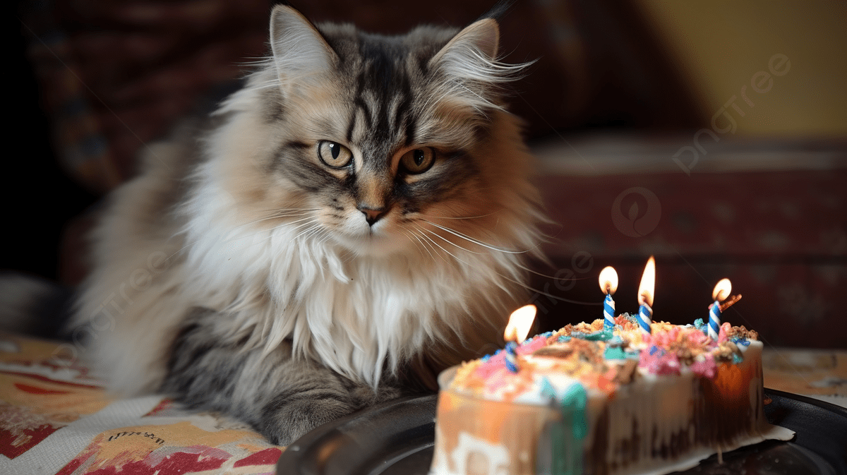 1200x673 Candles Background, Cat Picture