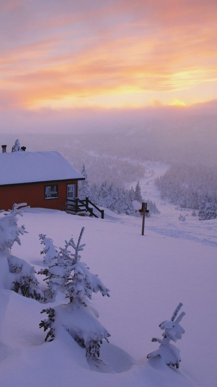 720x1280 Mobile wallpaper: Winter, Snow, Sweden