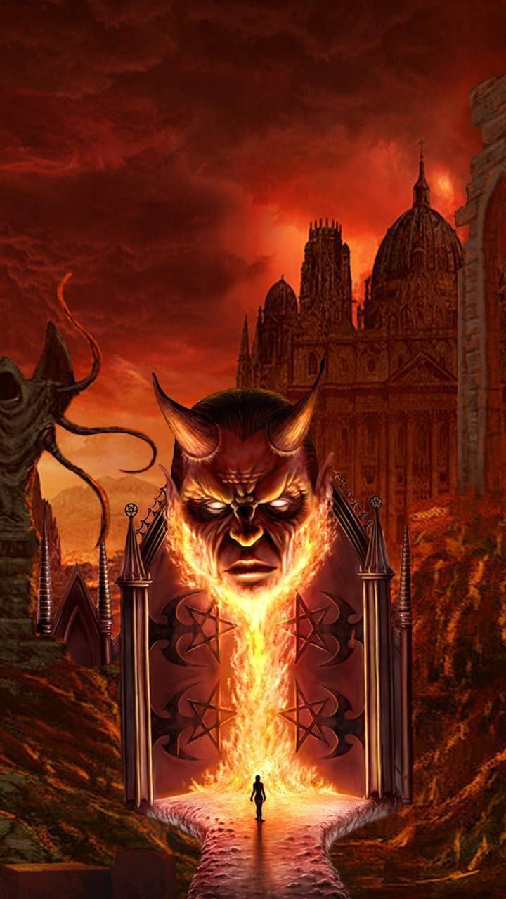 720x1280 Eternal Suffering in Hell Wallpaper
