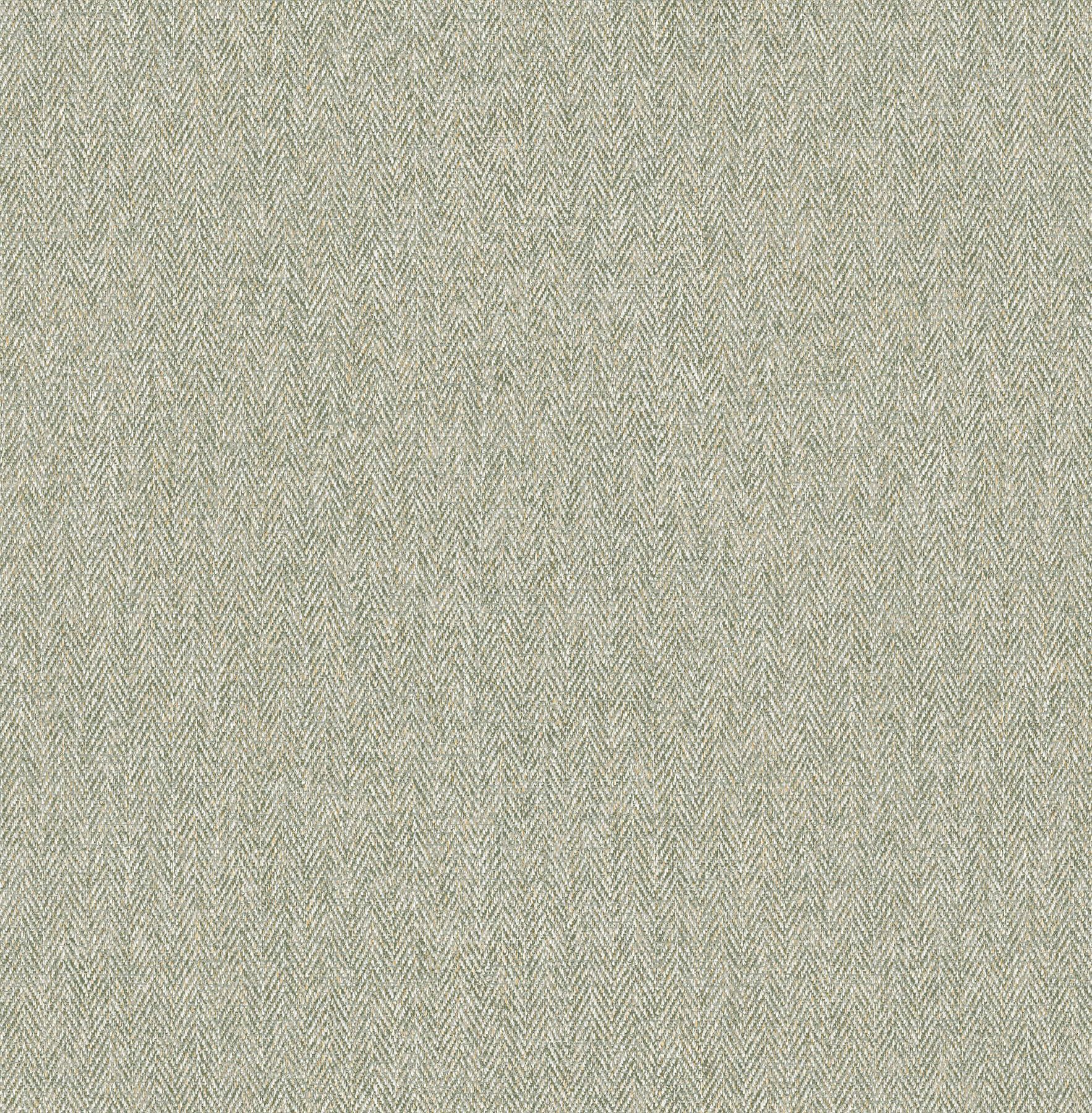 1766x1800 Green Herringbone Tweed Wallpaper