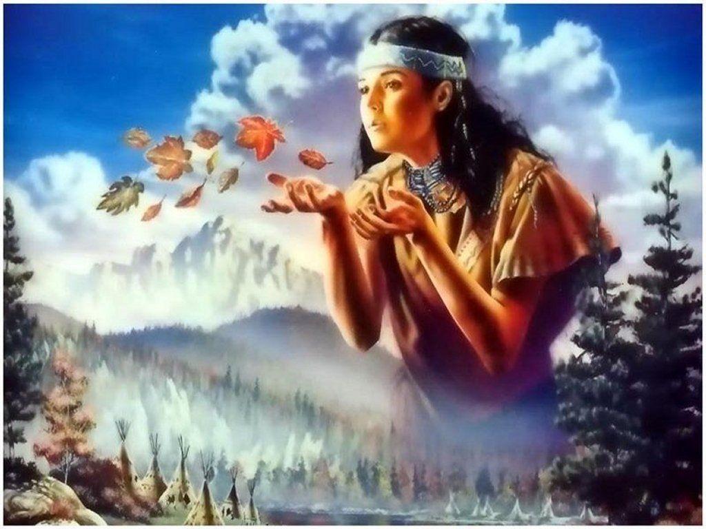 1024x768 Free native american wallpaper