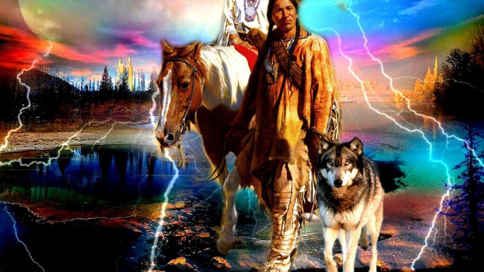 1920x1080 American Indian Wallpaper