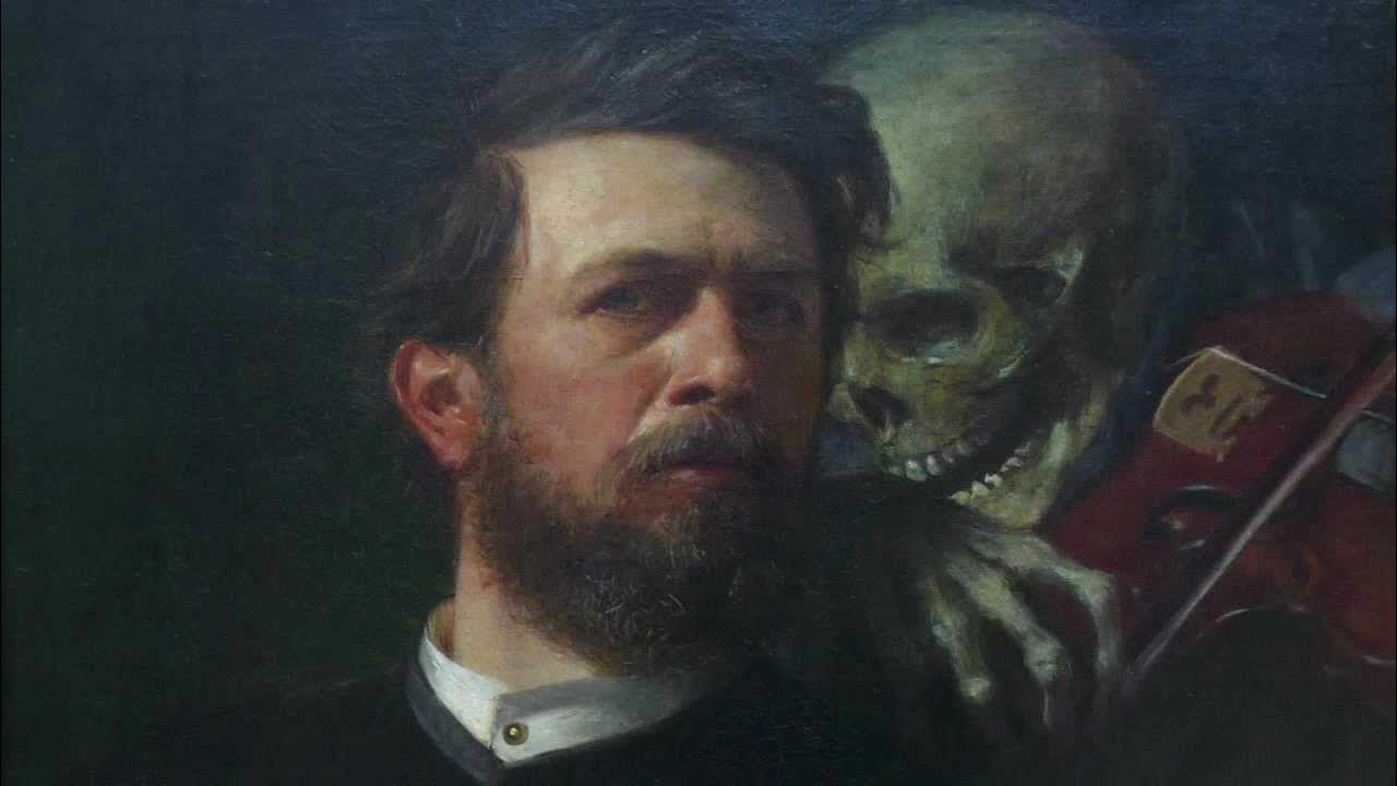 1280x720 Self Portrait With Death Playing