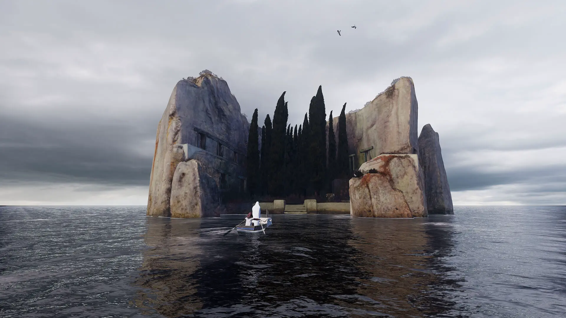 1920x1080 Isle of the Dead. Festival Art Explora