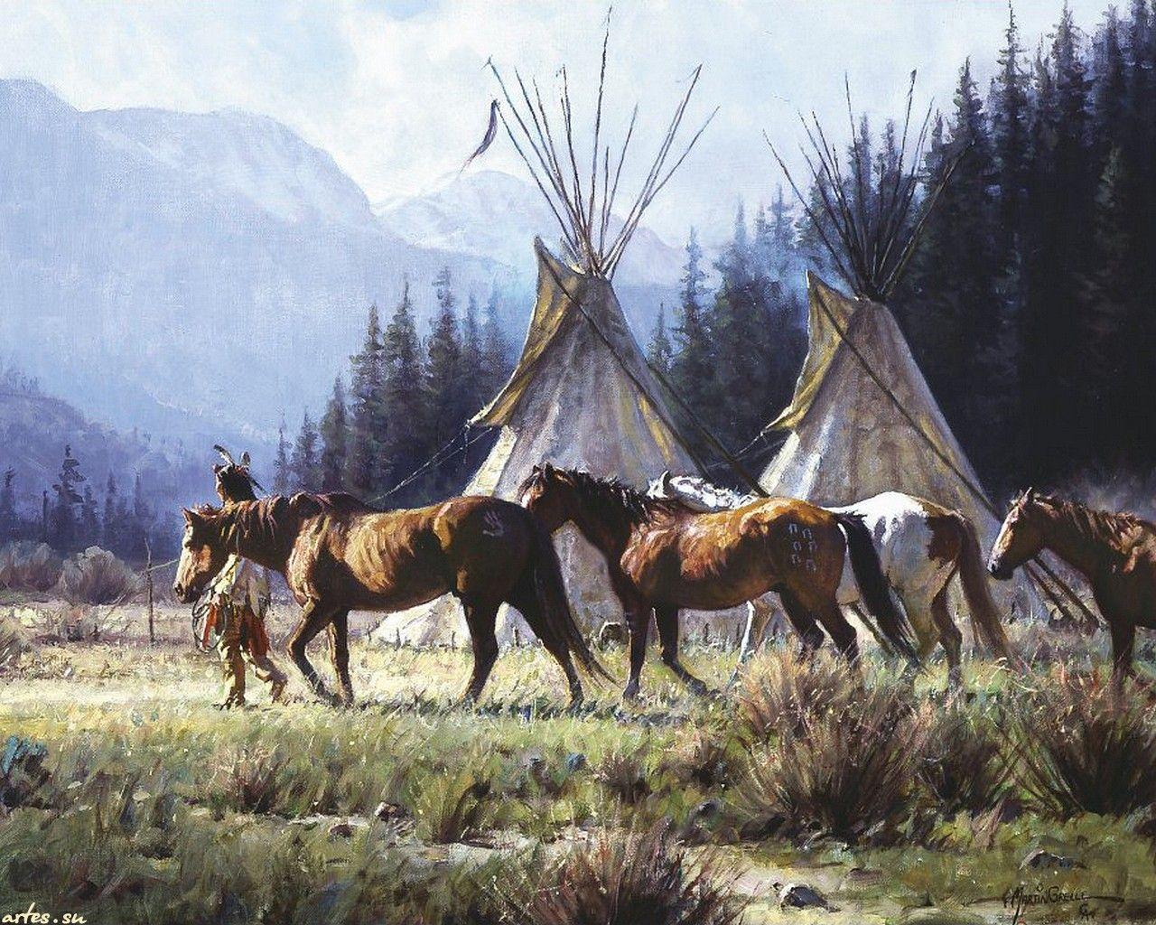 1280x1024 Native American Wallpaper