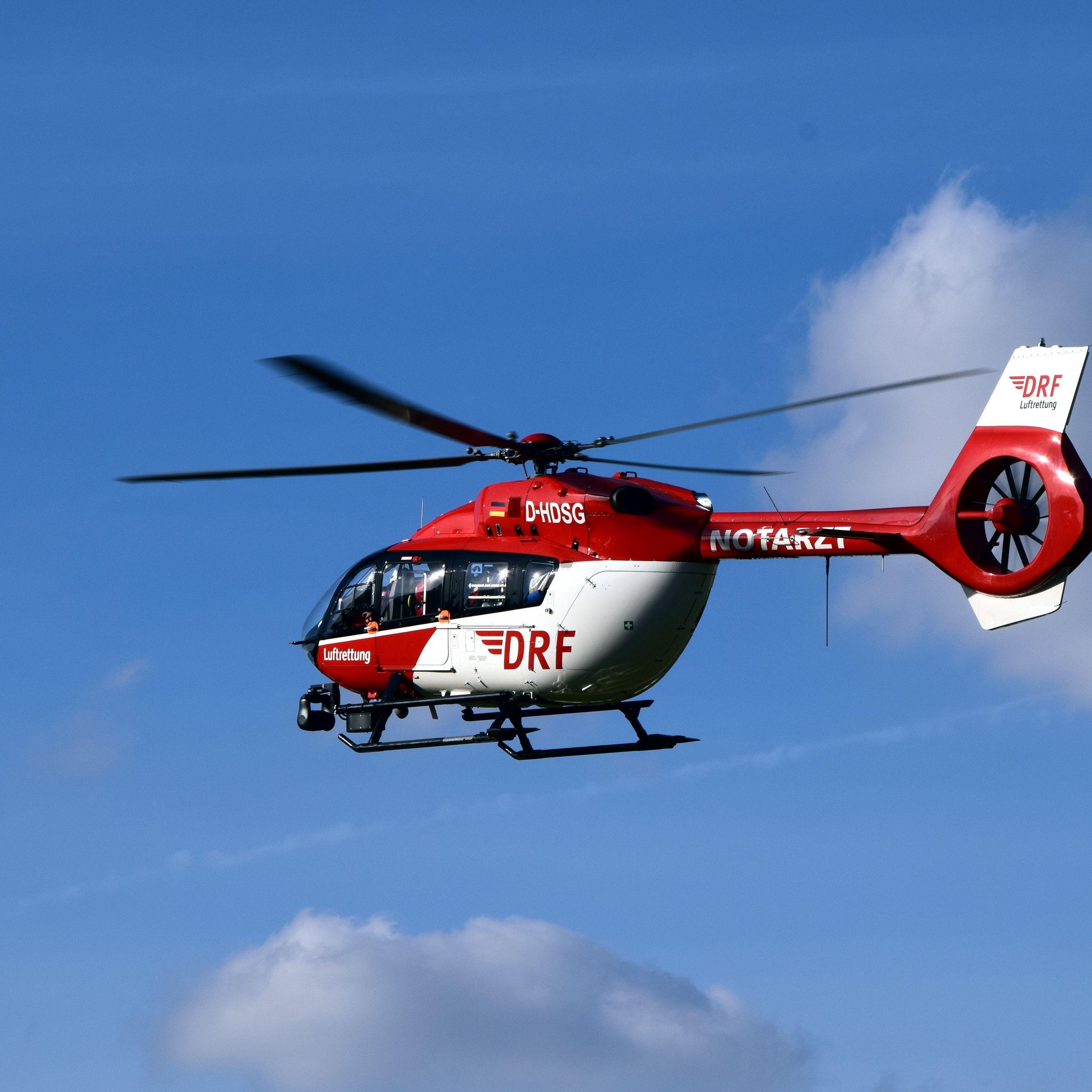 2780x2780 Download wallpaper 2780x2780 helicopter, ambulance, sky