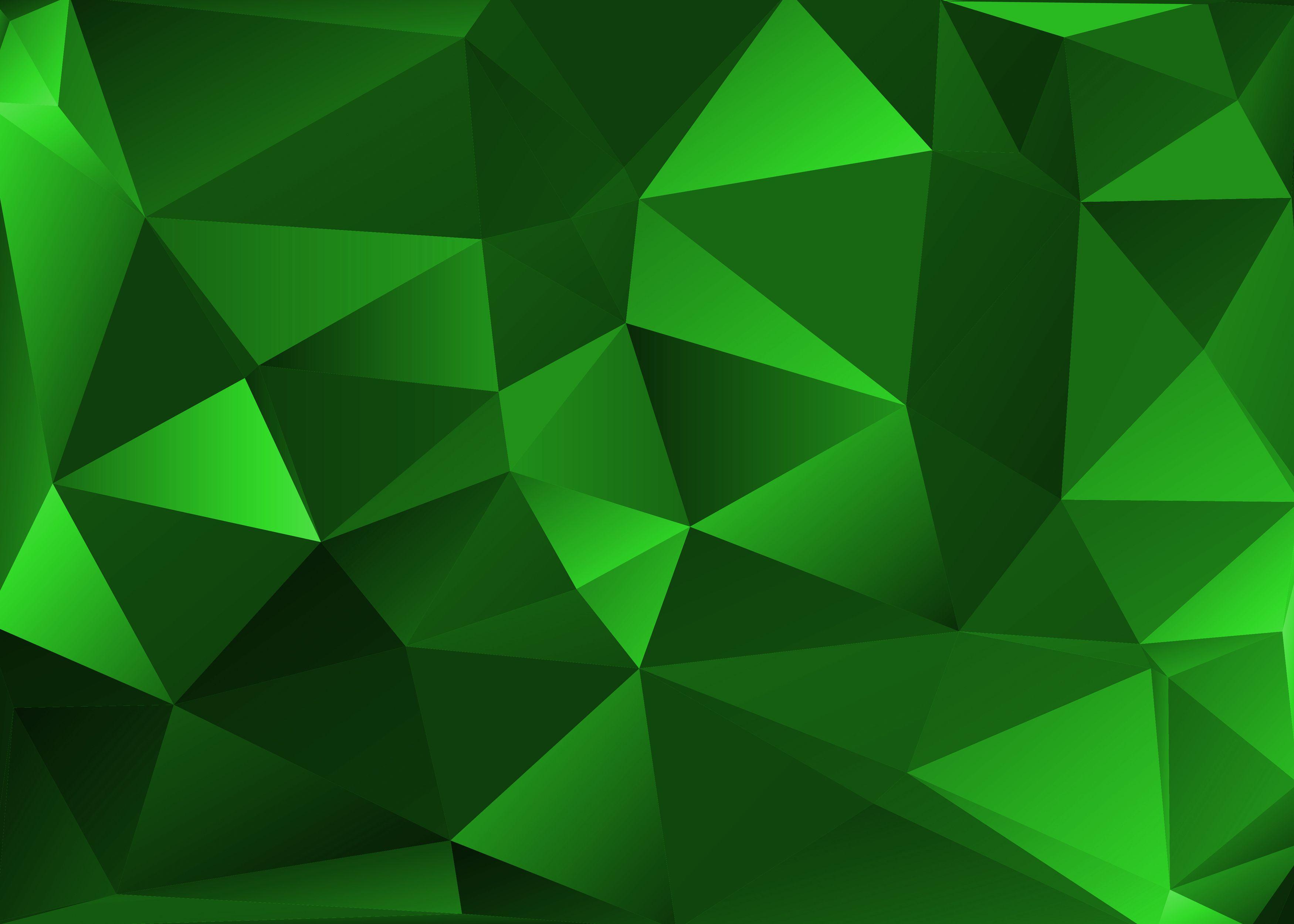 Green Polygon Wallpapers - Top Free Green Polygon Backgrounds -  WallpaperAccess
