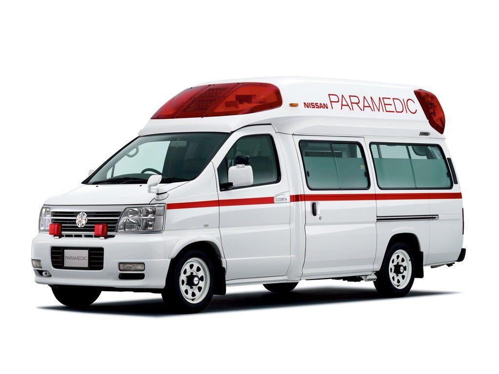 1024x768 Nissan Elgrand Paramedic E50 Ambulance Emergency Wallpaper