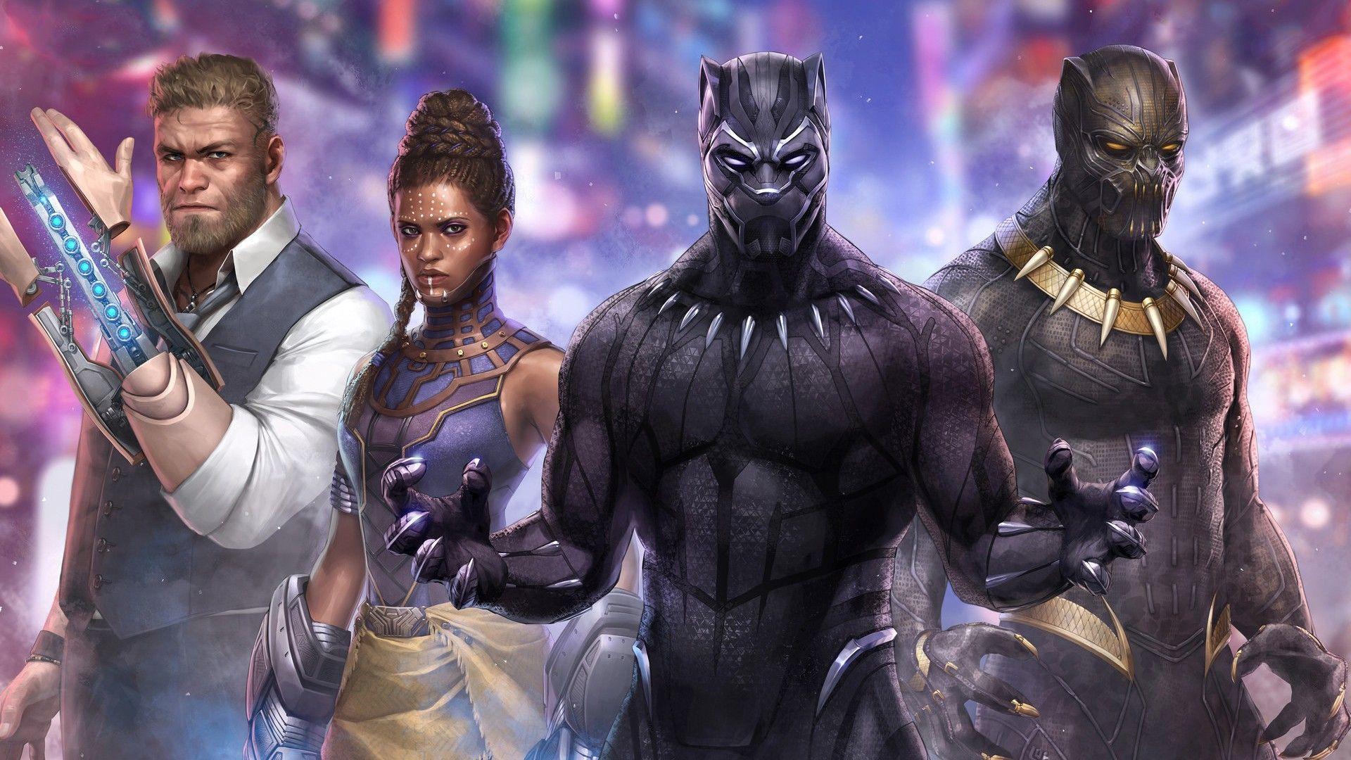 1920x1080 Black Panther Wallpaper