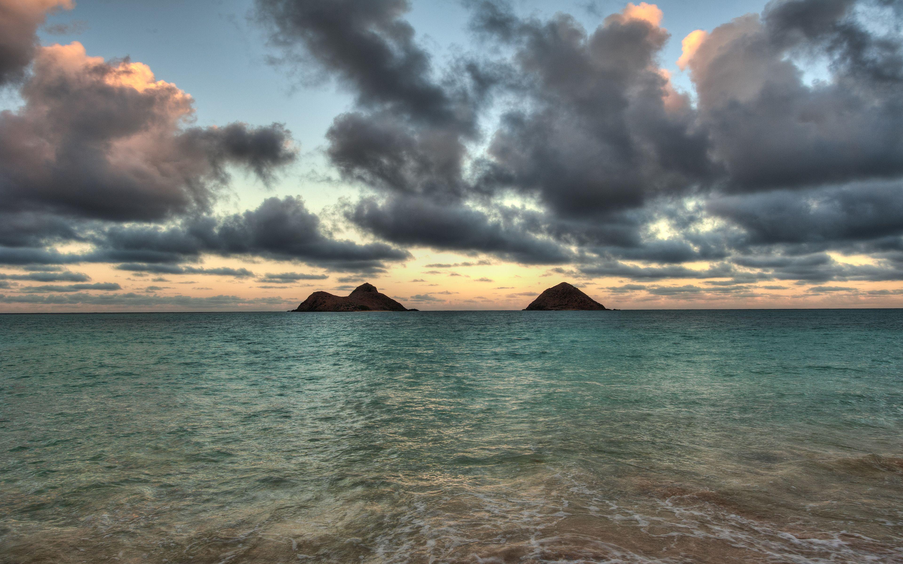3840x2400 Mokulas From Lanikai HD wallpaper « HD Wallpaper