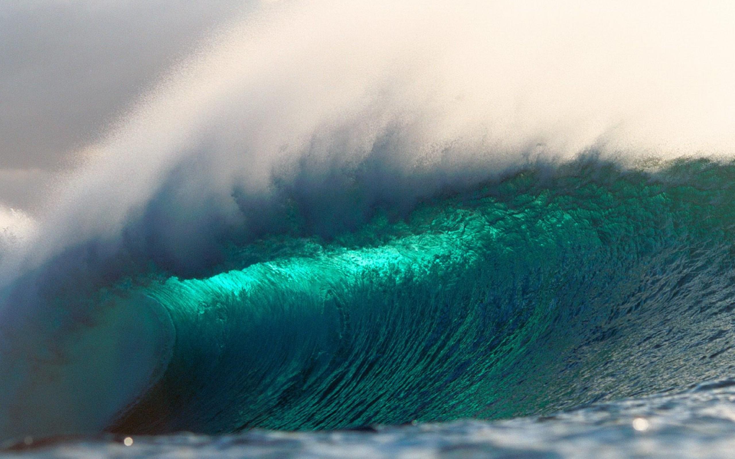 2560x1600 Hawaii Ocean Wave Wallpaper