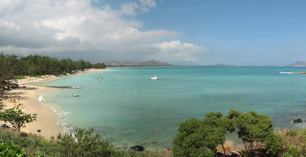 1280x657 Hawaii Beach Wallpaper, Mokulua, Kailua Beach Wallpaper Guesthouse, Kailua, Hawaii