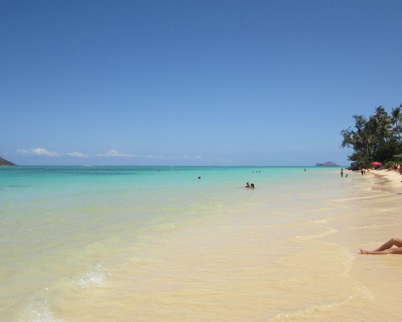 1280x1024 Lanikai Beach Is Located In Lanikai, Kailua Community In