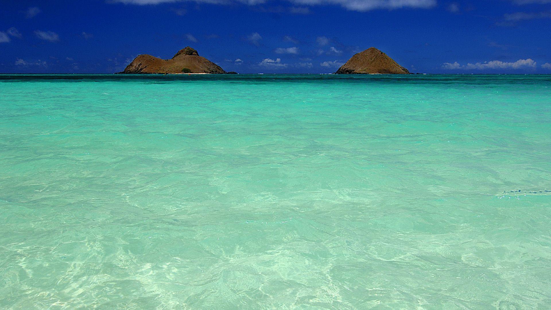 1920x1080 Lanikai Kailua Oahu Hawaii HD Wallpaper. Hawaii beaches, Oahu, Kailua oahu
