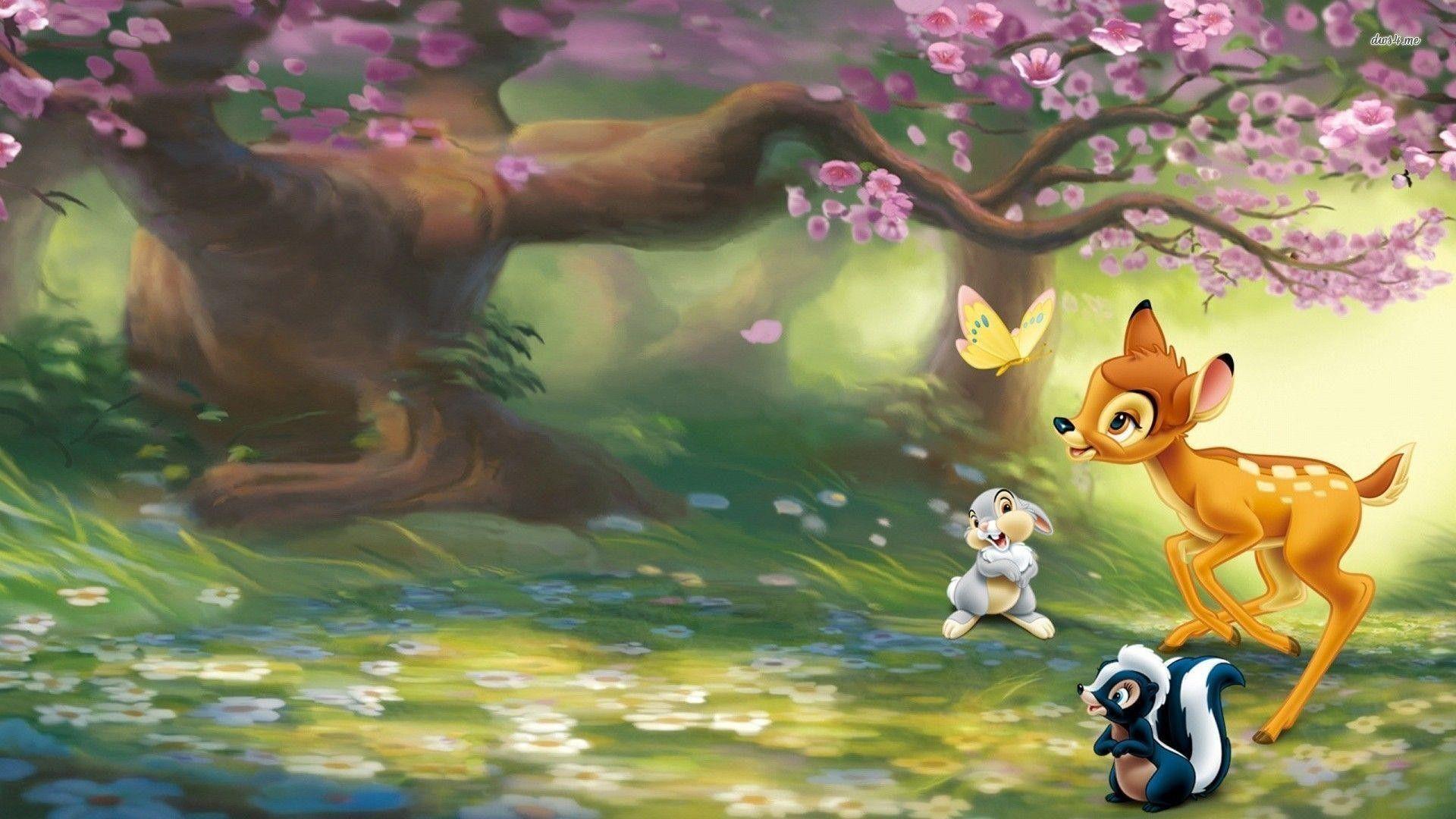 Disney Bambi Wallpapers - Top Free Disney Bambi Backgrounds -  WallpaperAccess