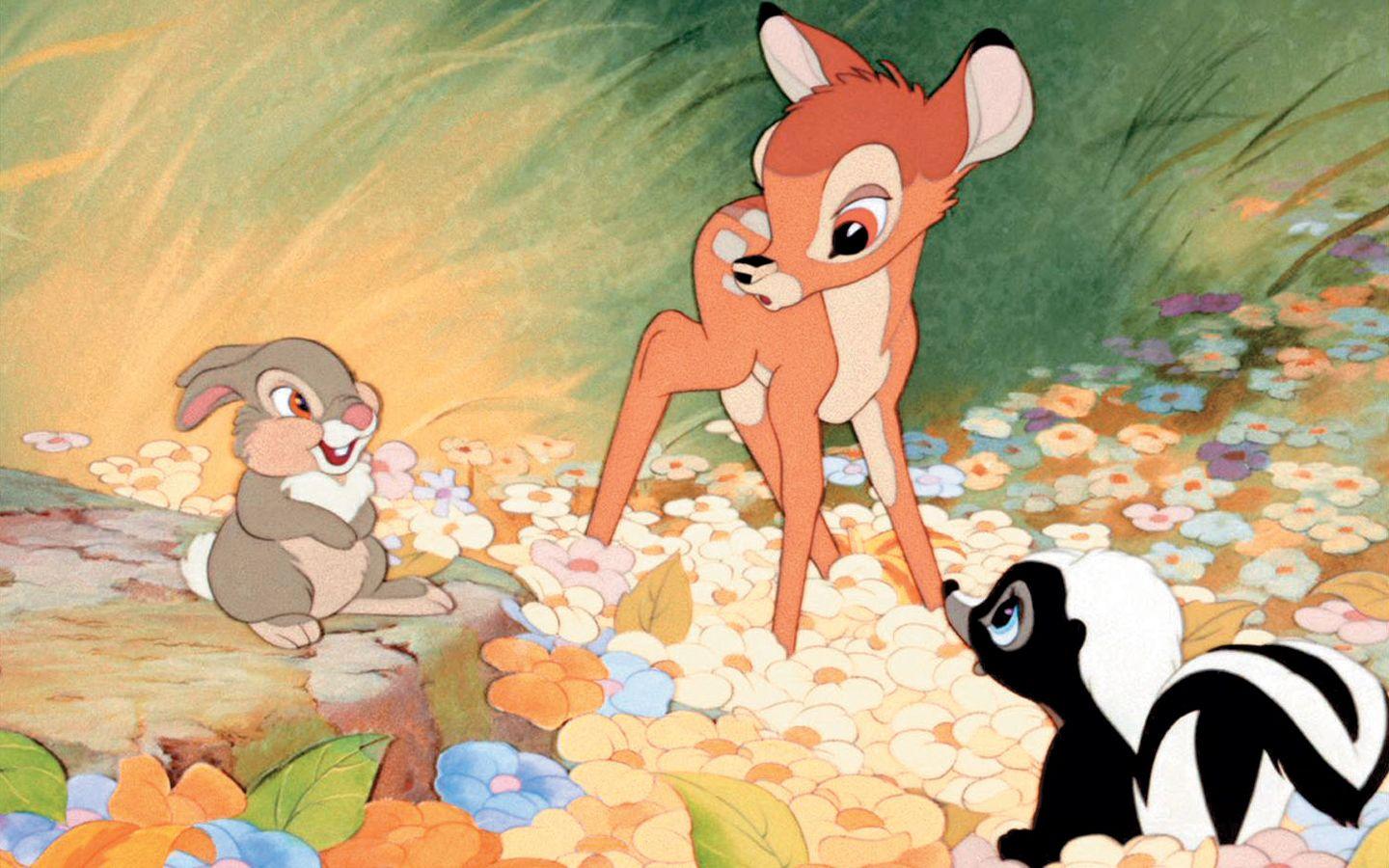 1440x900 Adorable Bambi Wallpaper