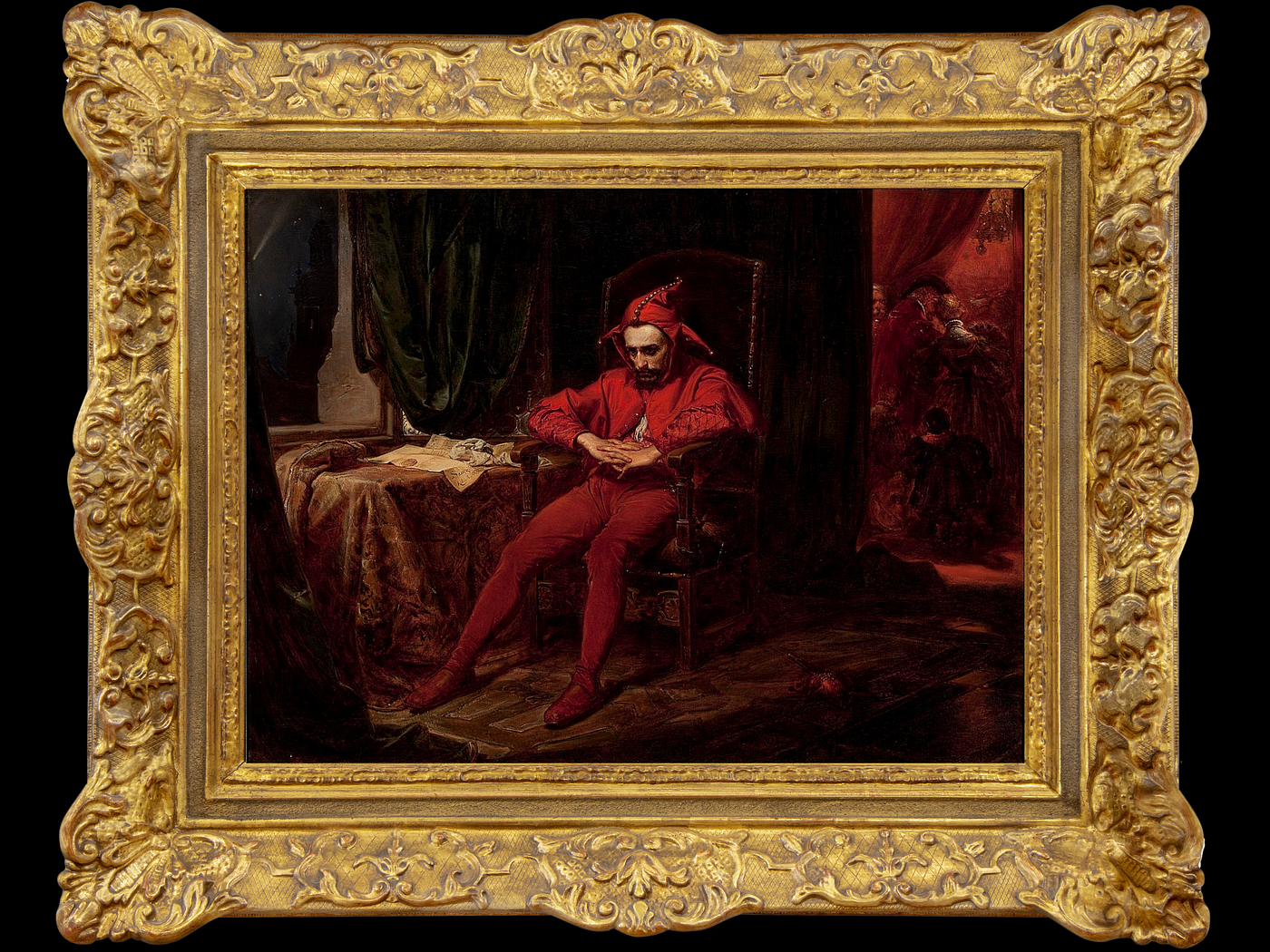 1400x1050 Self Portrait Of A Miserable Painter