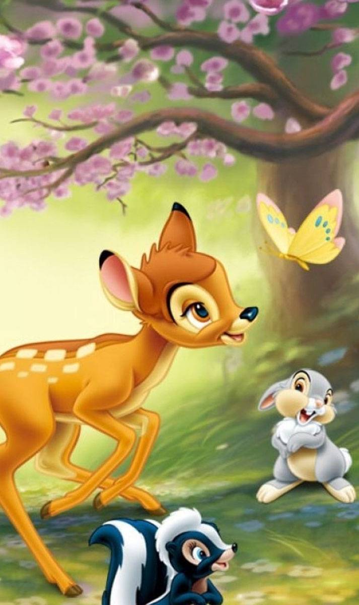 713x1200 Bambi Wallpaper