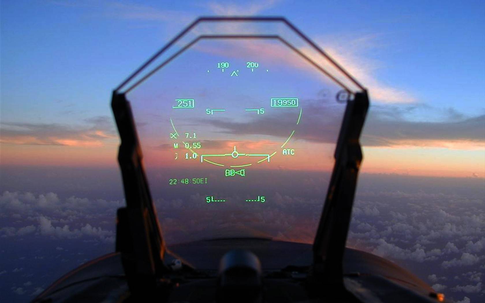 1680x1050 Fighter Jet Cockpit Wallpaper