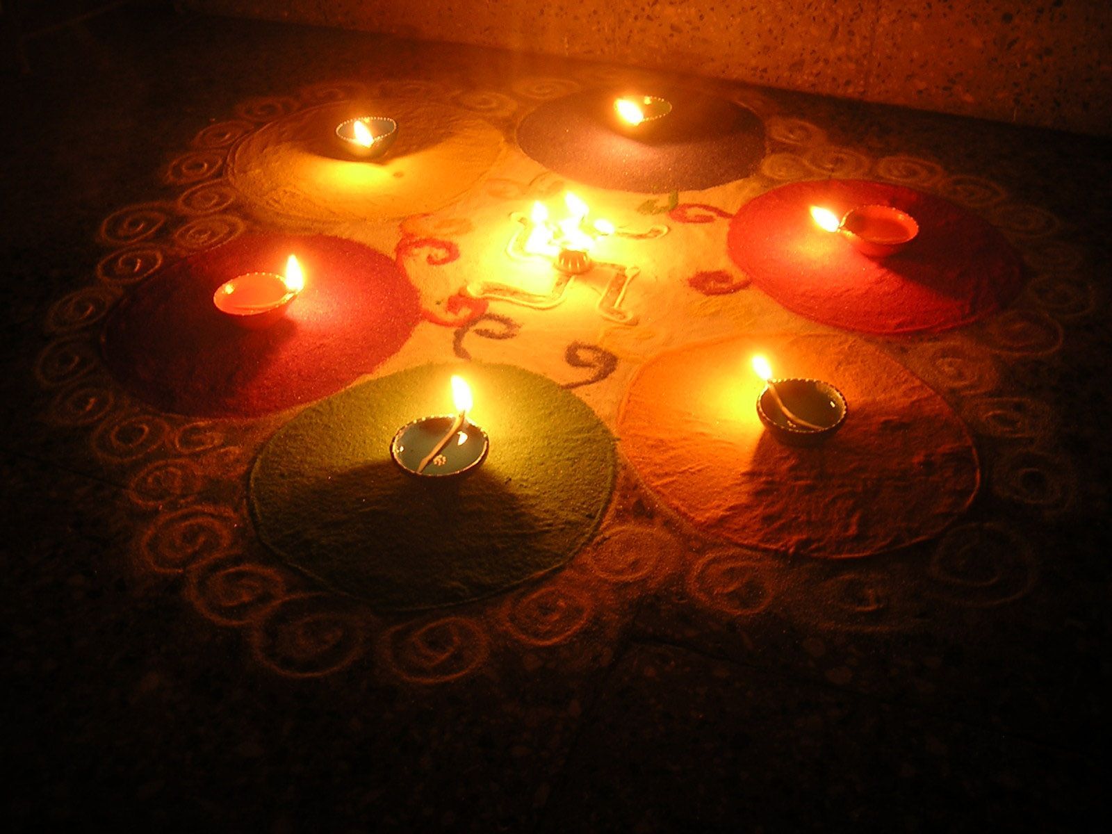 1600x1200 diwali lights wallpaper
