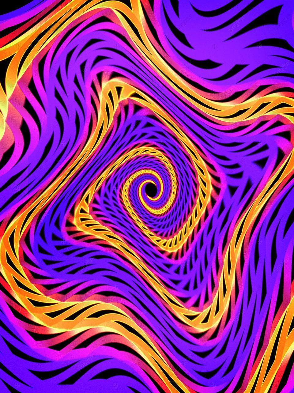 960x1283 Abstract Creative Psychedelic Illusion
