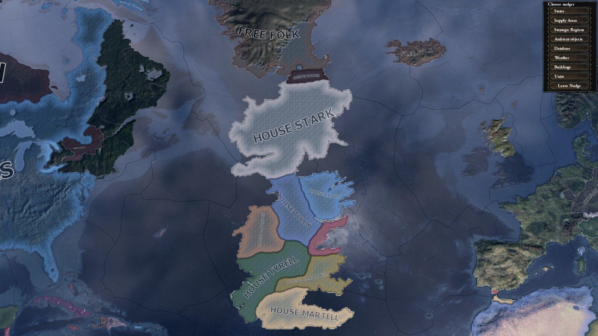 1920x1080 Westeros Map Wallpaper