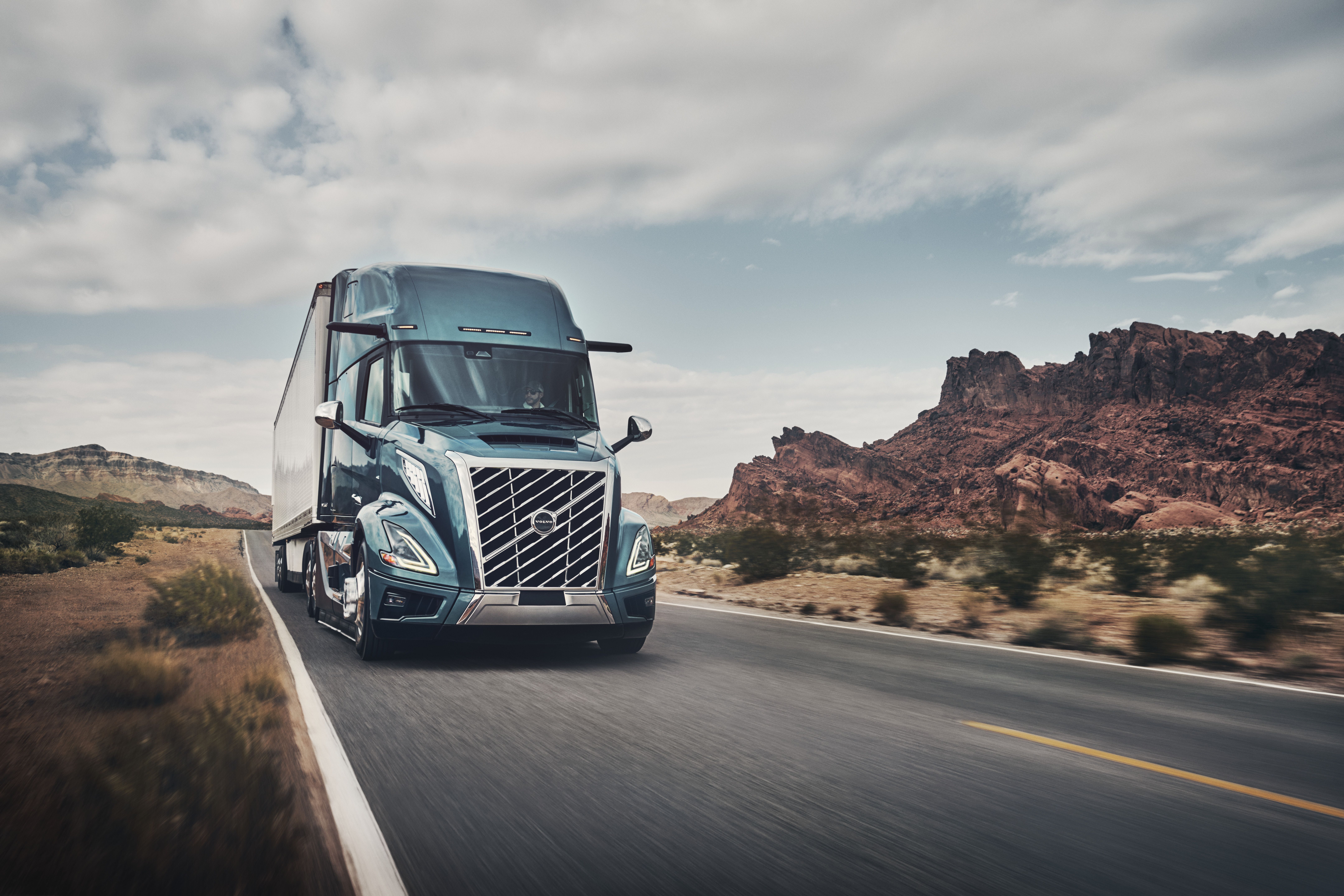 8640x5760 Volvo Trucks North America Unveils All