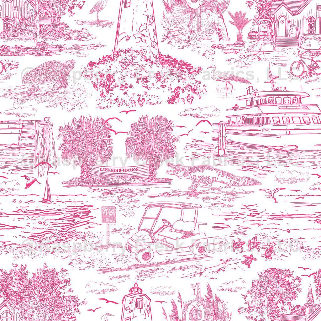 1024x1024 Bald Head Island Toile de Jouy Bright