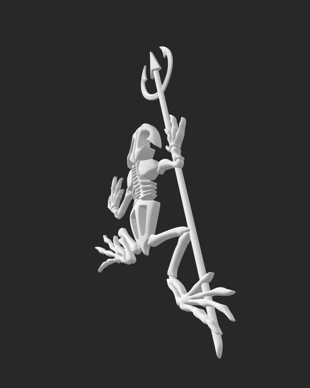 1014x1266 Navy SEAL Bone Frog With Tident STL