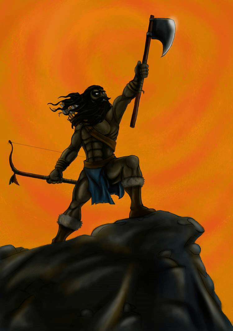 750x1066 Parashurama The Axe Avatar