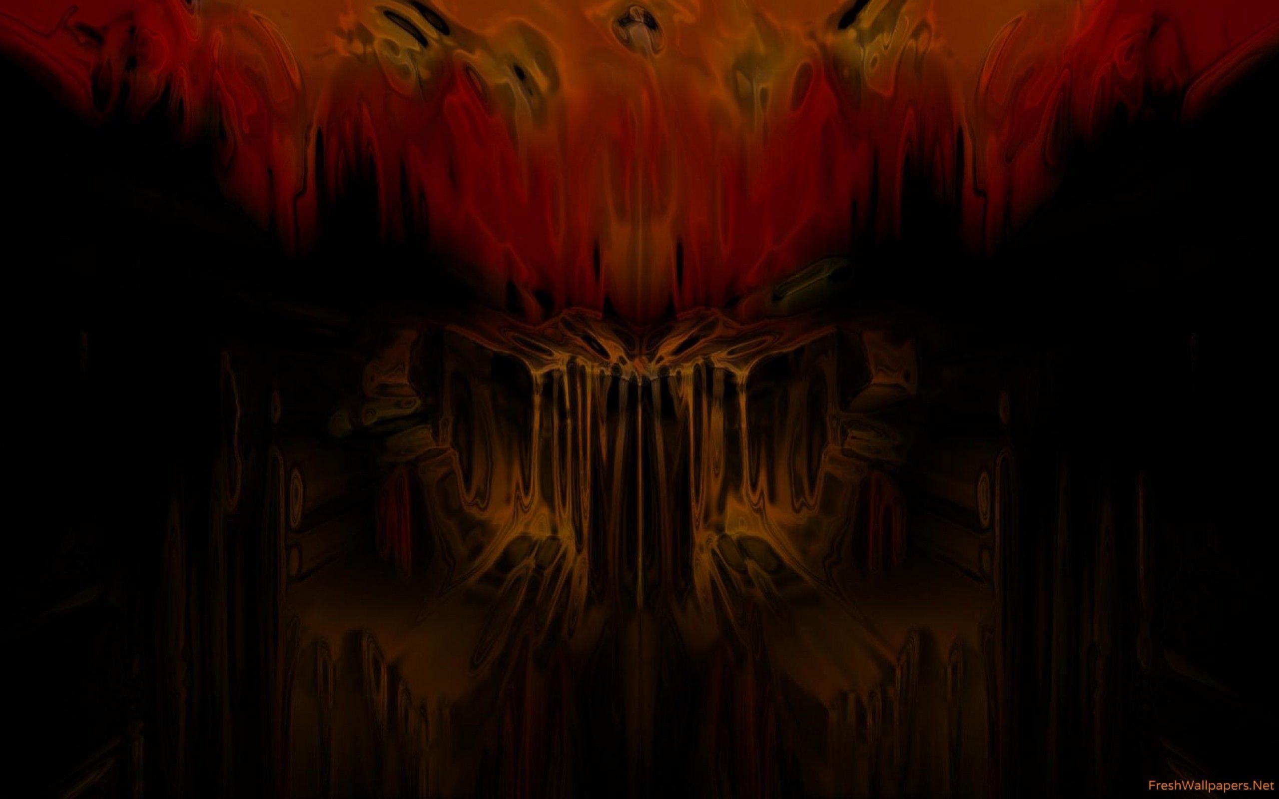 2560x1600 Red paint splash wallpaper
