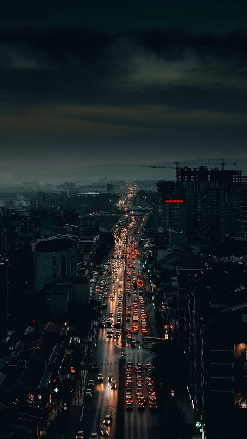 850x1511 Prishtina city, pristina HD phone