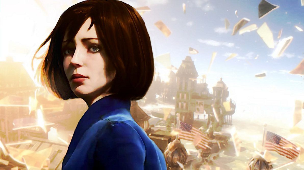 1192x670 Elizabeth BioShock Wallpaper