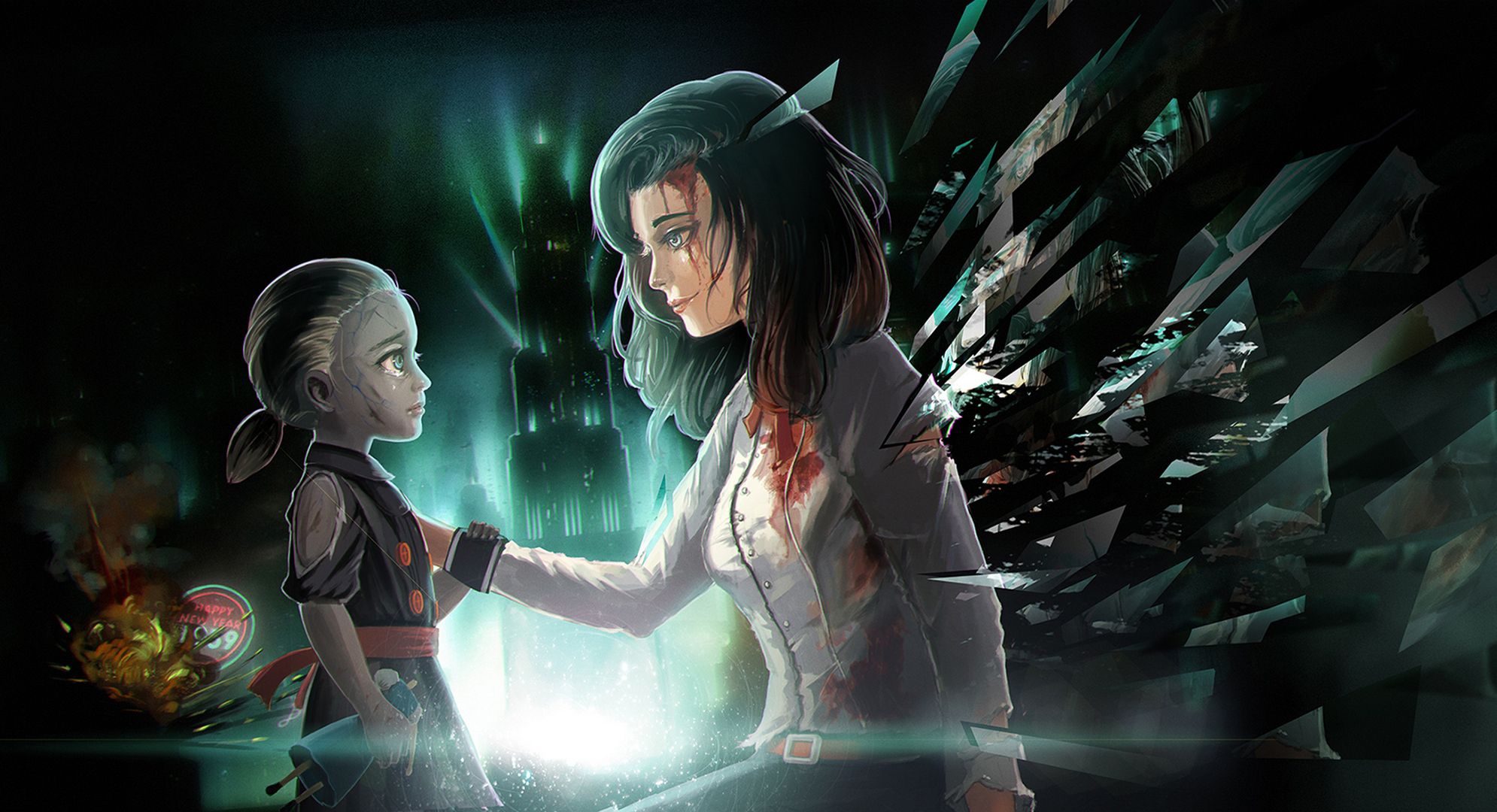 1990x1080 Wallpaper little sister, Elizabeth