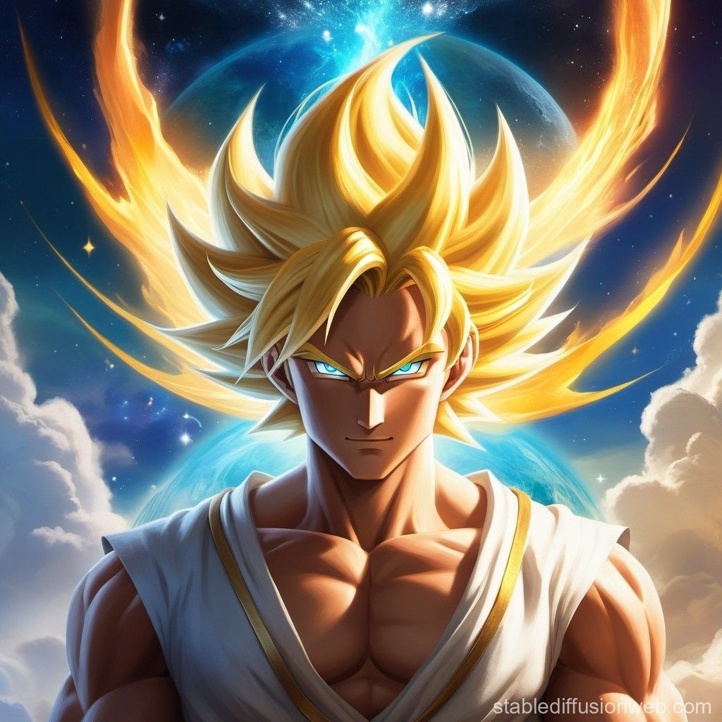 1024x1024 Geolier's Super Saiyan Transformation