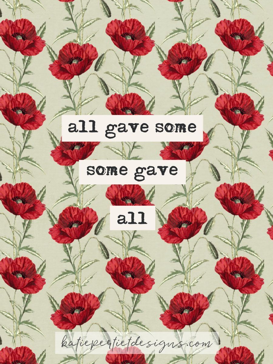 900x1200 Lest We Forget. Katie Pertiet Designs
