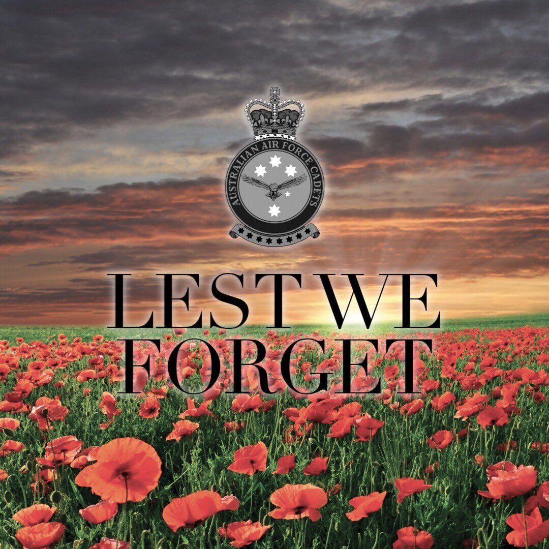 1080x1080 Air Force Cadets on X: ANZAC DAY
