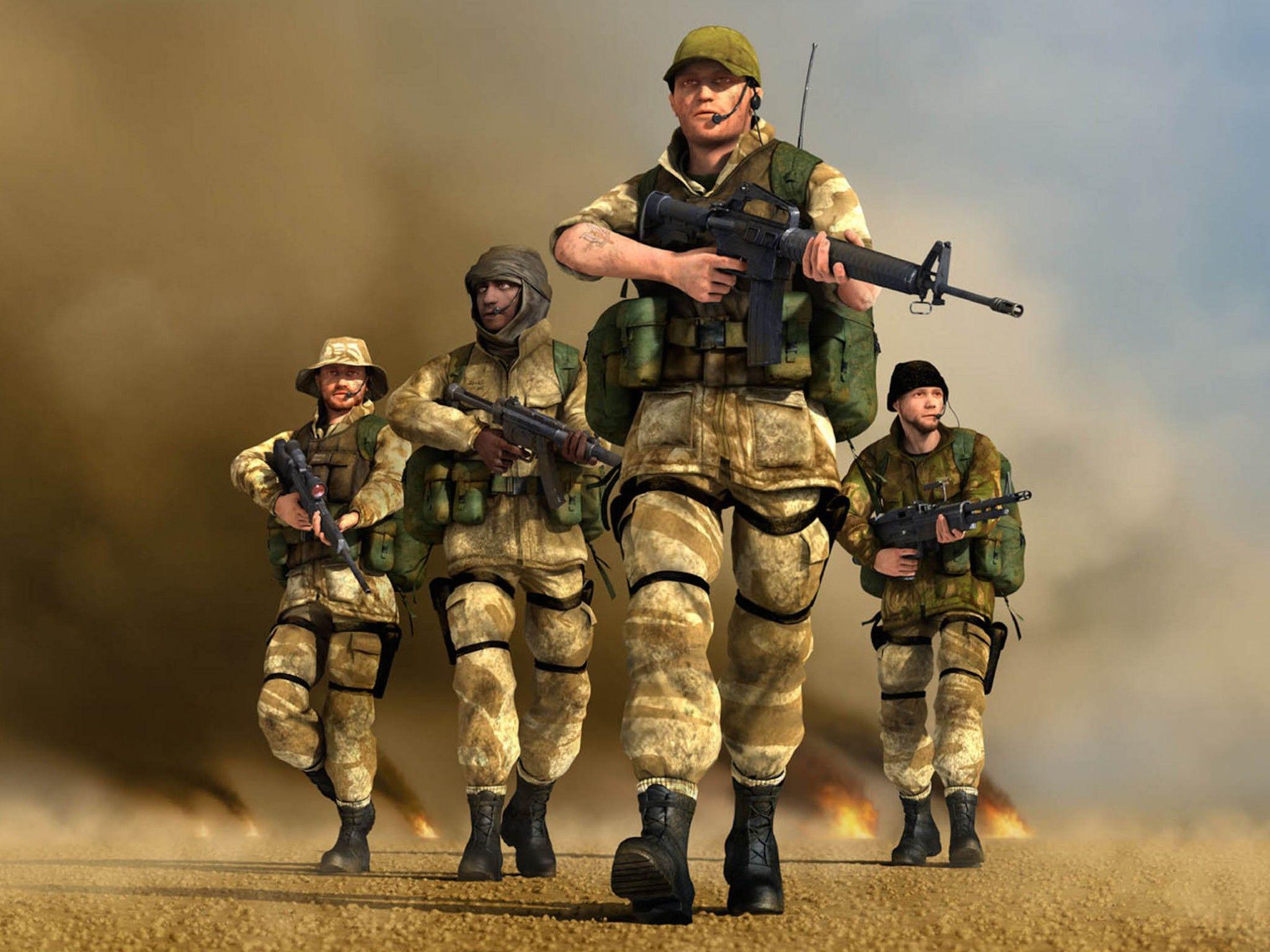 2048x1536 Conflict Dessert Storm 2 Baghdad Wallpaper Free Download