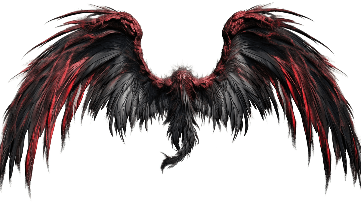 1200x673 Large Angel S Wings Background, 3D
