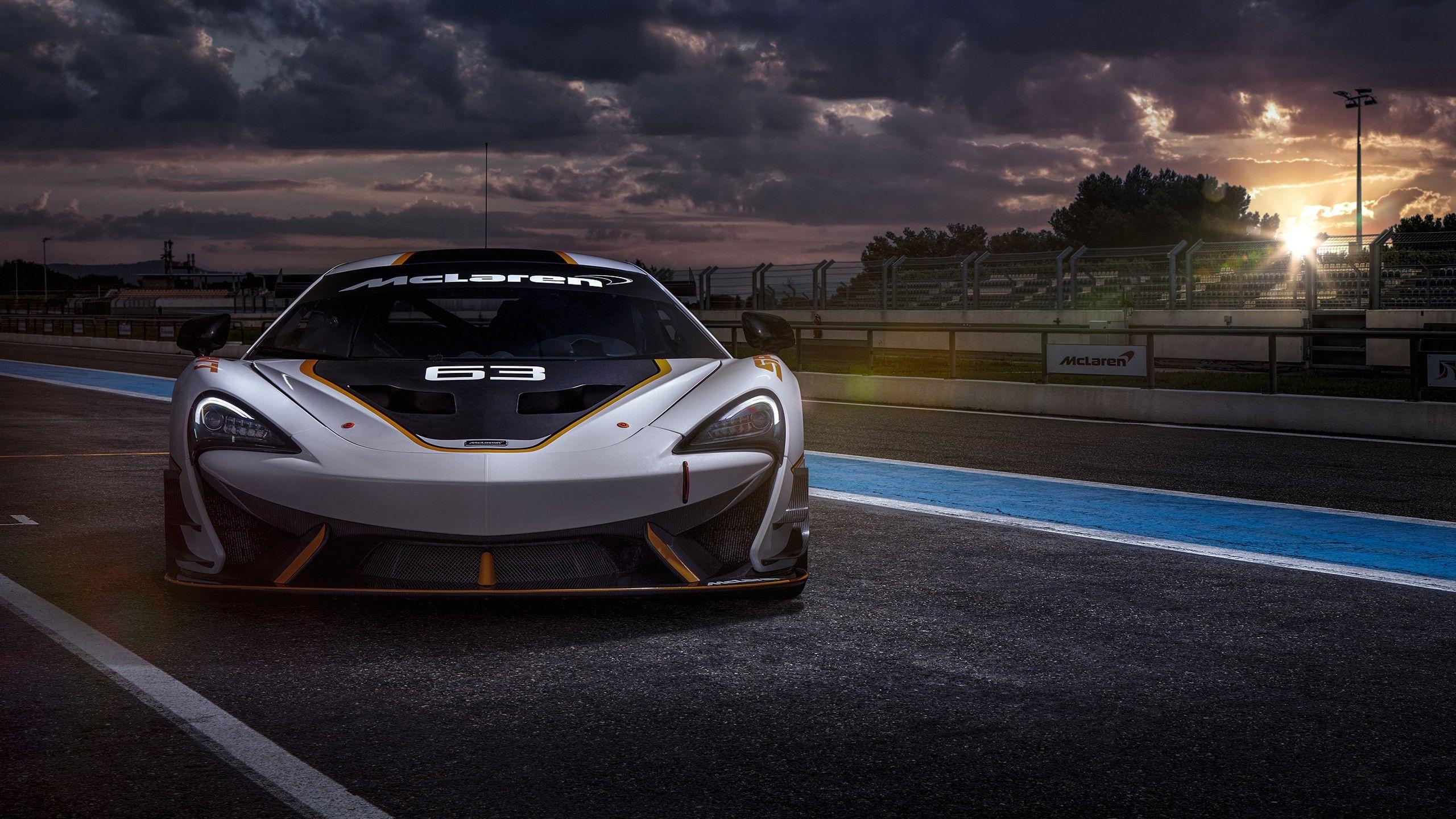 2560x1440 McLaren 650S GT3 Race Car Wallpaper