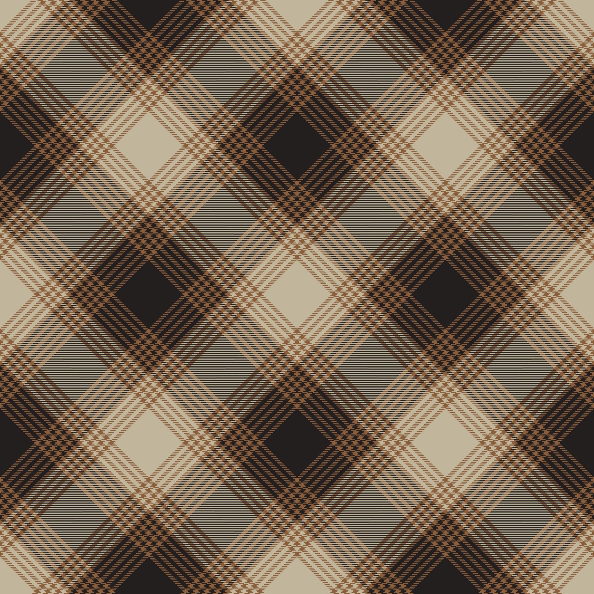 2048x2048 Franklin Plaid Wallpaper Peel & Stick / 14 ft (H) x 19