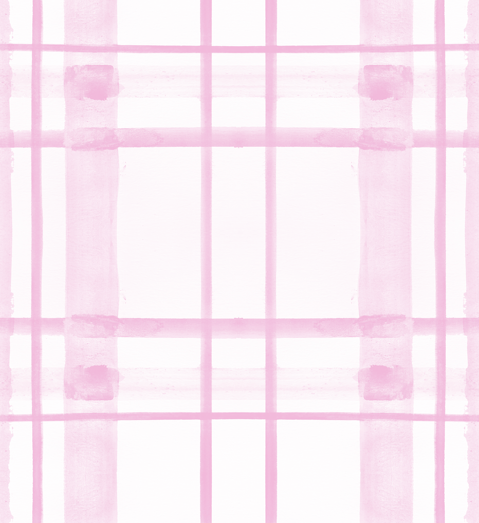 932x1018 Pink Watercolor Plaid Wallpaper