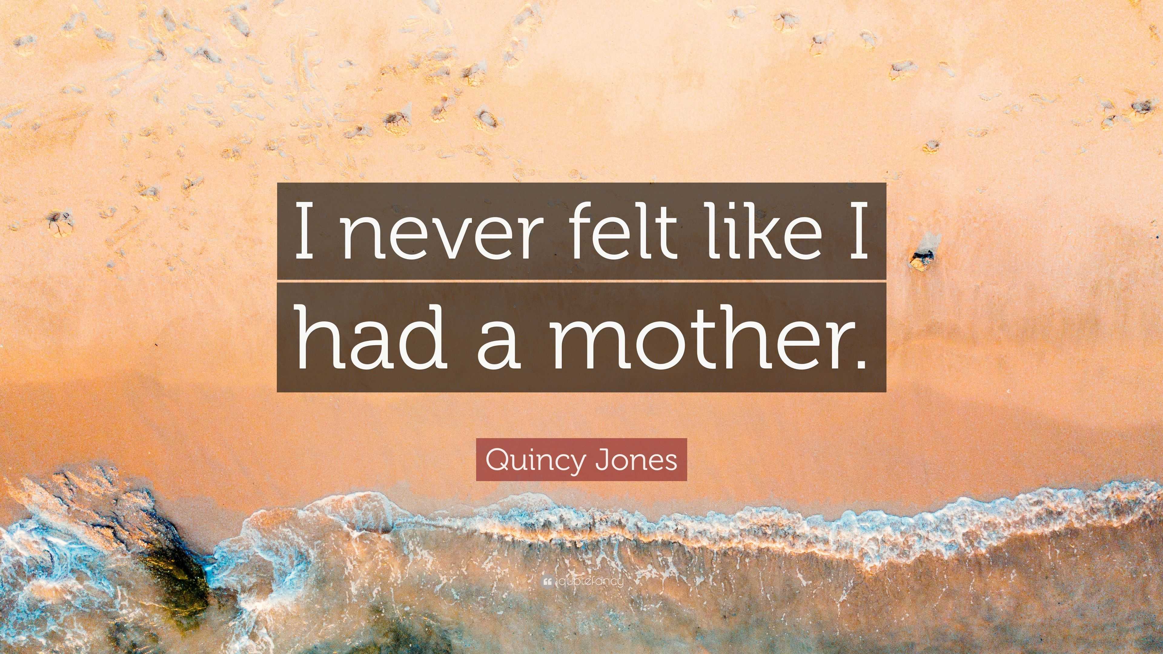 3840x2160 Quincy Jones Quote: “I never felt like