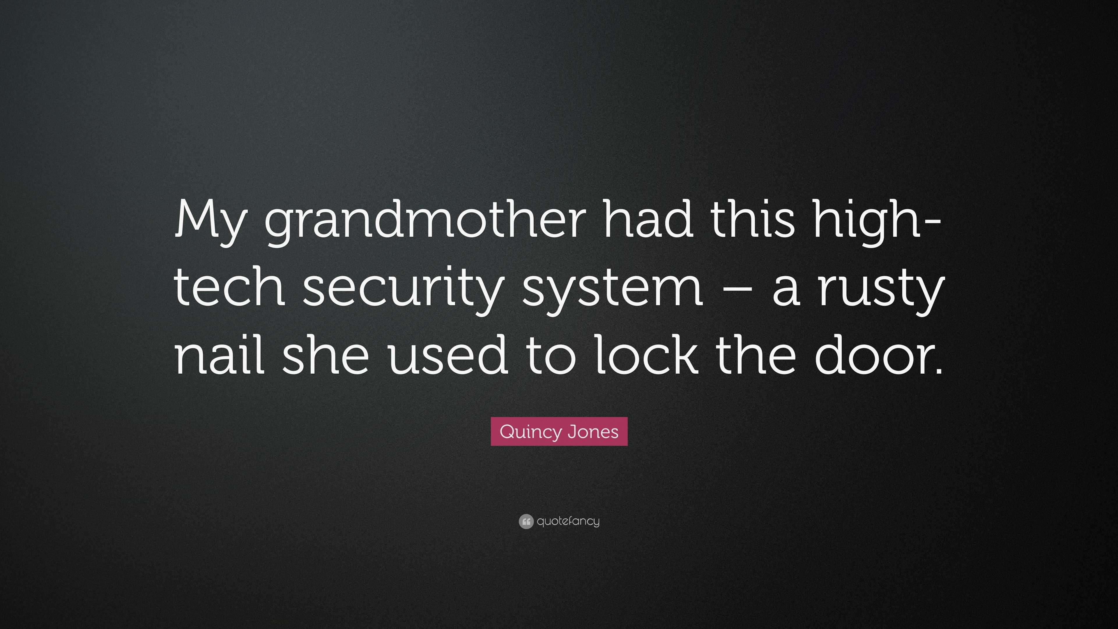 3840x2160 Quincy Jones Quote: “My grandmother had