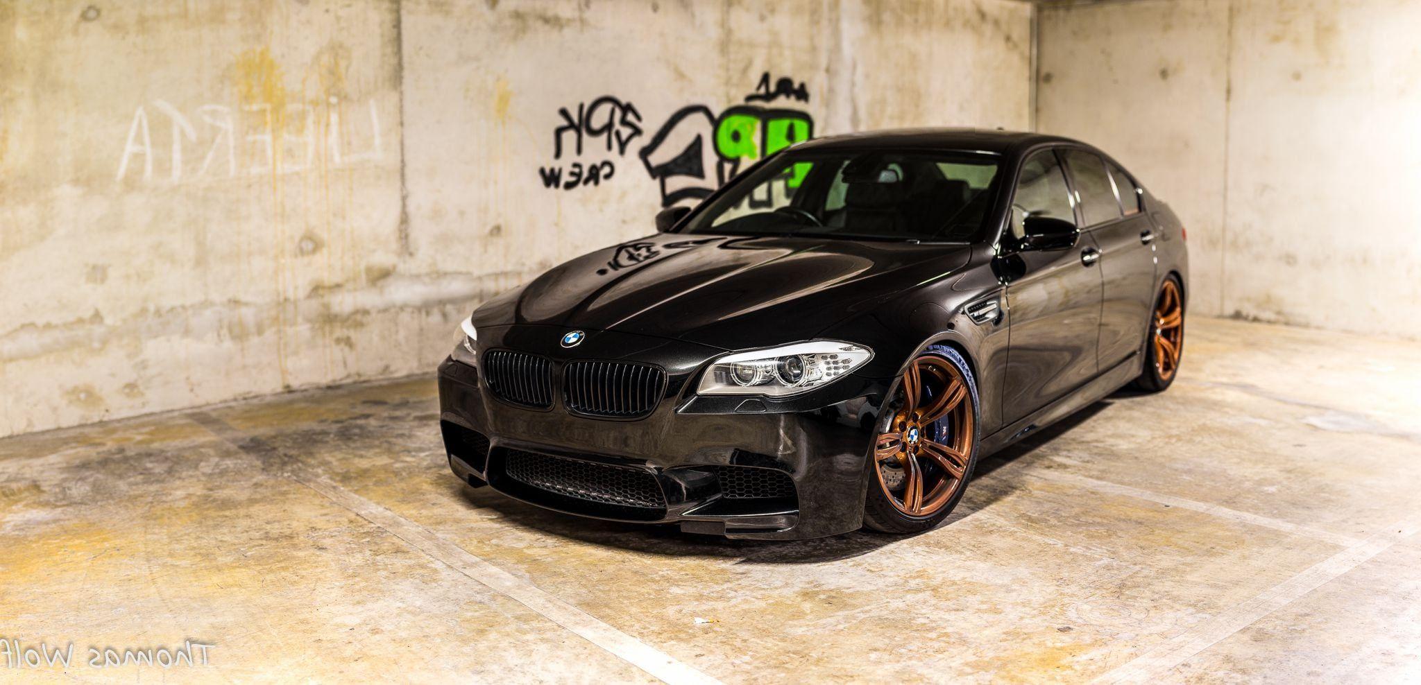 BMW f10 черный сатин